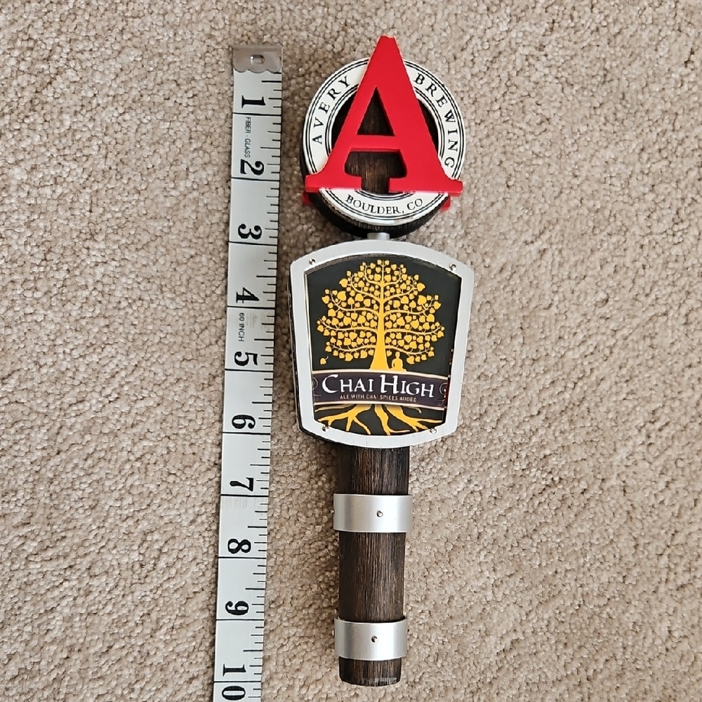 Avery Brewing Co. Chai High Tap Handle